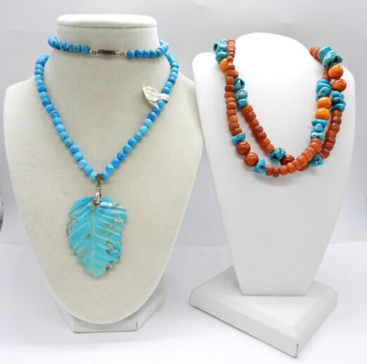 LARGE VINTAGE TURQUOISE NECKLACES