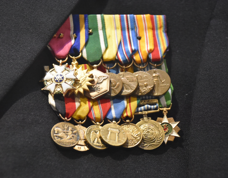 canva war medals bunch of them