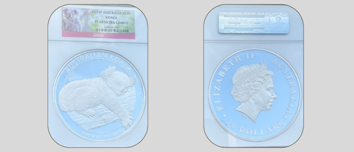 australia koala coin kilo