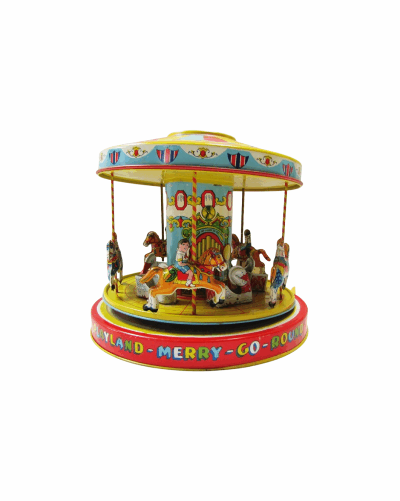 antique collectible toys carousel