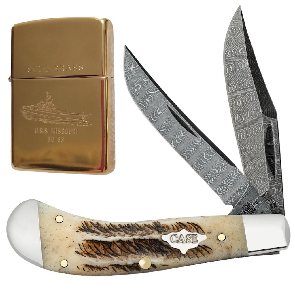 zippo lighters and case knives